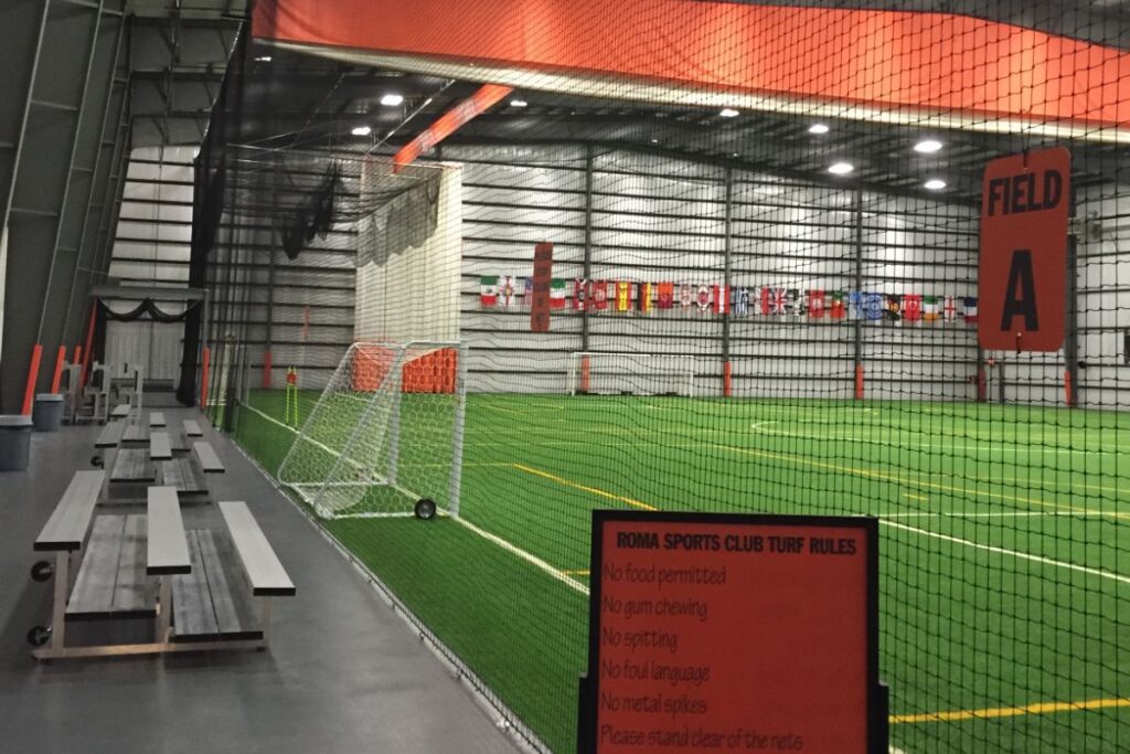 Soccer Barrier Net System